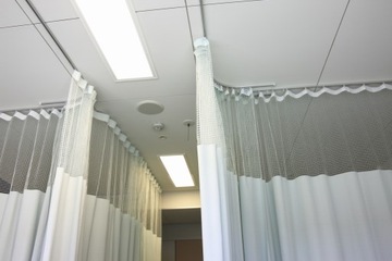 Потолочный карниз одинарный ПВХ, 320 см, потолочная рейка, набор лягушек и булавок.