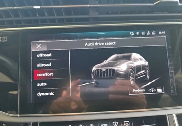 Audi Q8 SUV 3.0 45 TDI 231KM 2023 Audi Q8 Salon Polska Sline zawieszenie pneumatyczne os skretna, radary,ma, zdjęcie 11