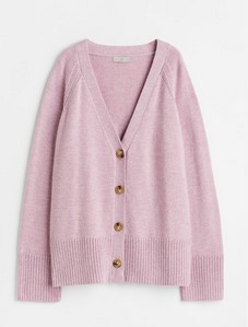 H&M sweter oversize kardigan guziki 36 38 S M N186