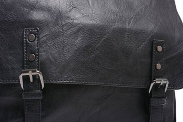 ЖЕНСКАЯ СУМКА С КЛАПАНОМ, черная