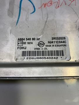 JEDNOTKA MOTORU SSANGYONG A6645408032 R0411C044C