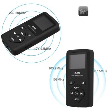 КАРМАННОЕ ЦИФРОВОЕ РАДИО FM DAB/DAB+I, ПОРТАТИВНОЕ ПЕРСОНАЛЬНОЕ МИНИ-РАДИО DAB