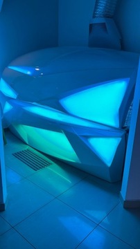 Ergine Prestige 1400 + 40x Rubin Collagen светодиод Solarium