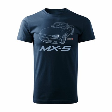 Koszulka z samochodem MAZDA MX-5 MX 5 na prezent