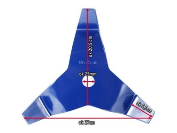 КОНИЧЕСКИЙ УСИЛЕННЫЙ РЕЖУЩИЙ ДИСК С 3 ЗУБАМИ