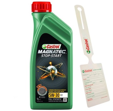 Castrol Magnatec Stop-Start 5W30 C2 1L + zawieszka