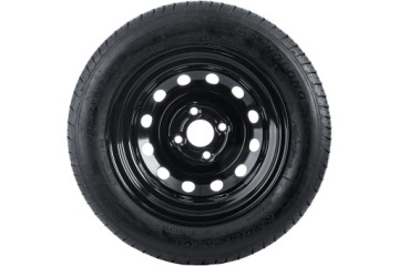 Колесо прицепа 155/70 R13 4х100 с черным диском Unitrailer