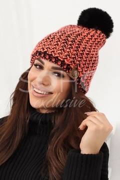 ШАПКА ЖЕНСКАЯ ЗИМНЯЯ, ТЕПЛАЯ, КОМФОРТНАЯ, ТОЛСТАЯ, СПОРТИВНАЯ ЖЕНСКАЯ, ЦВЕТА 2477