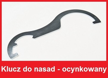 Klucz do łączników, nasad strażackich - nierdzewny