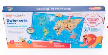 ИНТЕРАКТИВНАЯ КАРТА ЖИВОТНЫХ МИРА DUMEL 60846
