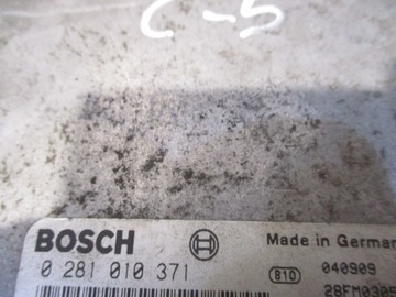 ŘÍZENÍ MOTORU 0281010371 CITROEN C-5 I 01-