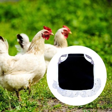 Куриное седло с кружевными рюшами Куриный фартук