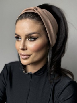 ПОВЯЗКА НА УШИ ЖЕНСКАЯ, ТОНКАЯ, ЛЕГКАЯ, УДОБНАЯ, ХЛОПОК, ЦВЕТНАЯ