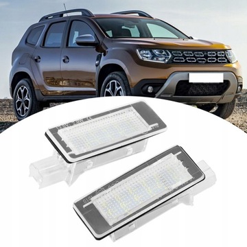 2 KS. LAMPY LED PODSVÍCENÍ DO DACIA DUSTER