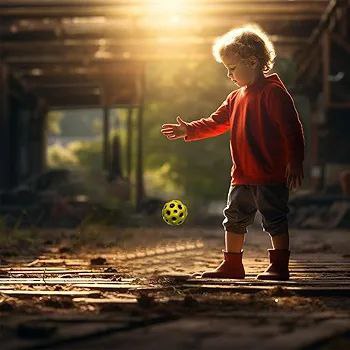 Резиновый мяч GRAVITY BALL SUPER REBOUNDING 7CM