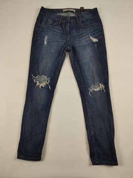 NEXT SLIM BOYFIT DAMSKIE SPODNIE JEANS ROZM. 38