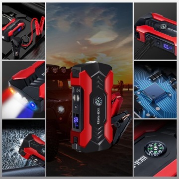 АВТОМОБИЛЬНЫЙ СТАРТОВЫЙ КОМПЛЕКТ 12V 28000MAH