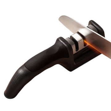 ТВЕРДАЯ ТОЧИЛКА ДЛЯ КУХОННЫХ НОЖНИЦ, КОМПАКТНЫЕ ТРЕХФАЗНЫЕ КОЛЕСА 3в1