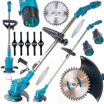 PODKASZARKA AKUMULATOROWA ELEKTRYCZNA KOSA WYKASZARKA DO TRAWY 12V MOCNA