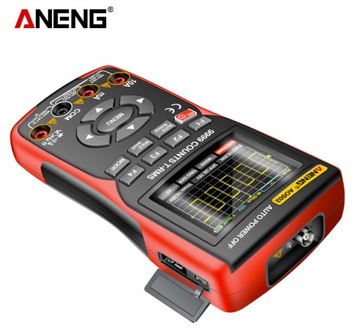 Miernik Multimetr cyfrowy OSCYLOSKOP 2w1 ANENG AOS02 PRO BATERIA 2000mAh