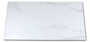 PŁYTKI PODŁOGOWE GRES MARMUR BIAŁE 120x60 POŁYSK
