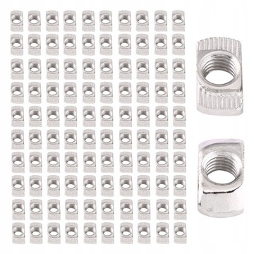 100szt NAKRĘTKA MŁOTECZKOWA T NUT M6*16.5*8