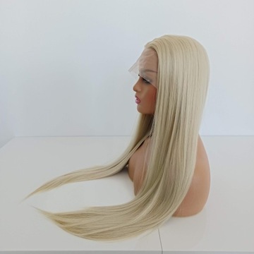 Парик LACE FRONT Блондин 40/55/80см 2 БЕСПЛАТНЫЕ шапочки