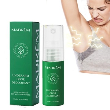 Spray do usuwania nieprzyjemnego zapachu z ciała pod pachami Long Fresh 20