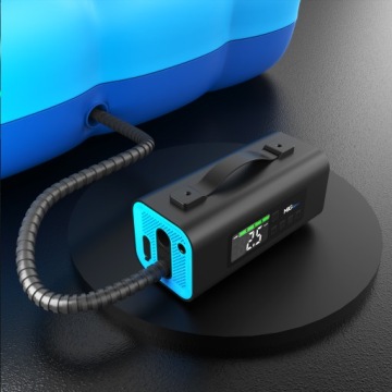 Booster Jump Starter 54,76 Втч Автомобильный компрессор Вентилятор Powerbank LED