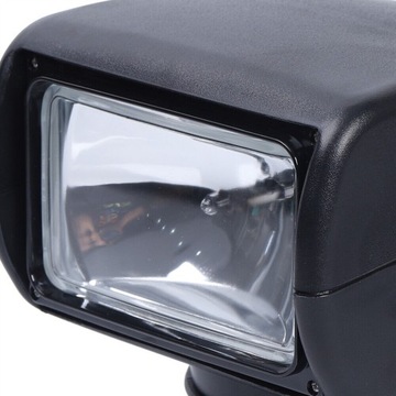 LAMPA SONDY JACHTOWEJ 12V 100 W Z PILOTEM CZARNY