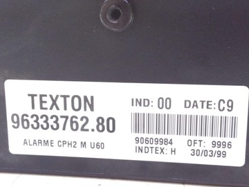 9633376280 JINÉ MODUL 2.0 HDI 79 2003 PEUGEOT 807 (E)