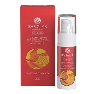 Basiclab Emulsyjne serum czysty retinol 0,3 %