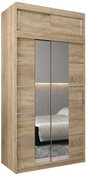 Szafa przesuwna VERA 4 - 120 cm ZESTAW