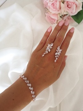 Серьги Amore из розового золота