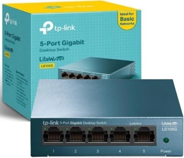 Switch TP-LINK LS105G 5x1GbE LiteWave