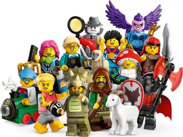 LEGO MINIFIGURES 71045 КОРОБКА 36 деталей
