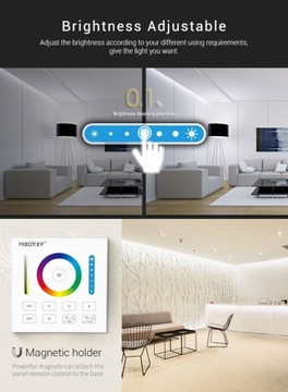 ПАНЕЛЬ НАСТЕННАЯ RGB RGBW RGBCCT Пульт дистанционного управления Milight B0-B