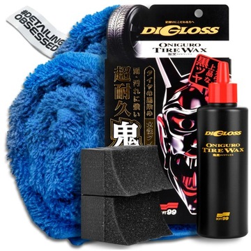 SOFT99 DIGLOSS BLACK DEVIL TIRE WAX 200ml wosk do zabezpieczenia opon