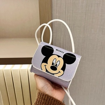 Женская сумка Disney с Микки Маусом и Дональдом Даком, сумки через плечо в стиле аниме с героями мультфильмов