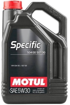 OLEJ MOTUL 5W-30 SPECIFIC 5L 504.00/507.00