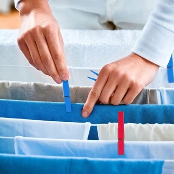 ПРОЧНЫЕ ПЛАСТИКОВЫЕ ДЫРКИ ДЛЯ БЕЛЬЯ, 20 ШТ.