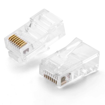 РАЗЪЕМ UGREEN 100x RJ45 8P8C (UTP Cat.5/5e)