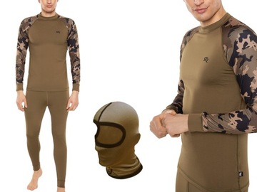 SZYBKOSCHNĄCA BIELIZNA TERMICZNA KHAKI WOJSKOWA