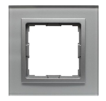 VENA2 XGlass Ramka pojedyncza, 5240181, ALUMINIUM