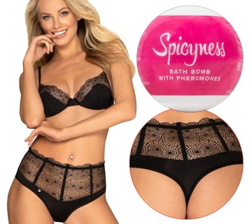 SEXY Shaping Set + ШАР ДЛЯ ВАННЫ С ФЕРОМОНАМИ Трусики с высокой талией XXL