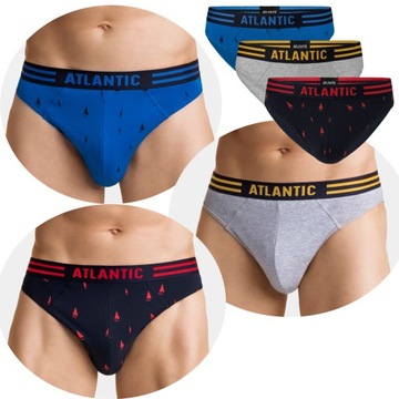 ATLANTIC 3PAK! Slipy SPORT 3szt*L*3MP-098 n-sz-g