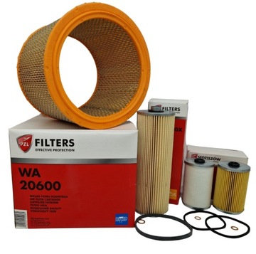Zestaw filtrów BIZON SW400 oleju paliwa powietrza