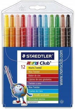 STAEDTLER NORIS CLUB TWISTER Мелки для выкручивания, 12 K