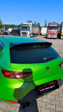 SEAT LEON MK3 LOTKA СПОЙЛЕР БОКОВОЙ 2012-2020 ГЛЯНЦЕВЫЙ ЧЕРНЫЙ