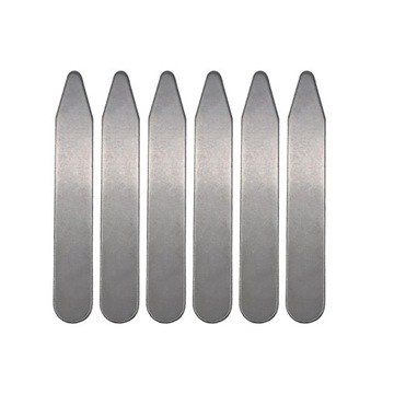 Collar Stays Metal Wrinkle Non Slip for